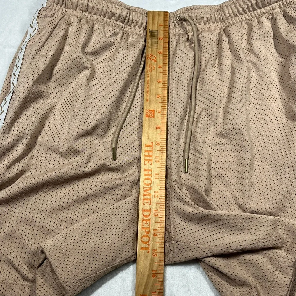 Jordan Mesh Basketball Shorts Mens XL Tan Side Tape Jumpman FN4611-244